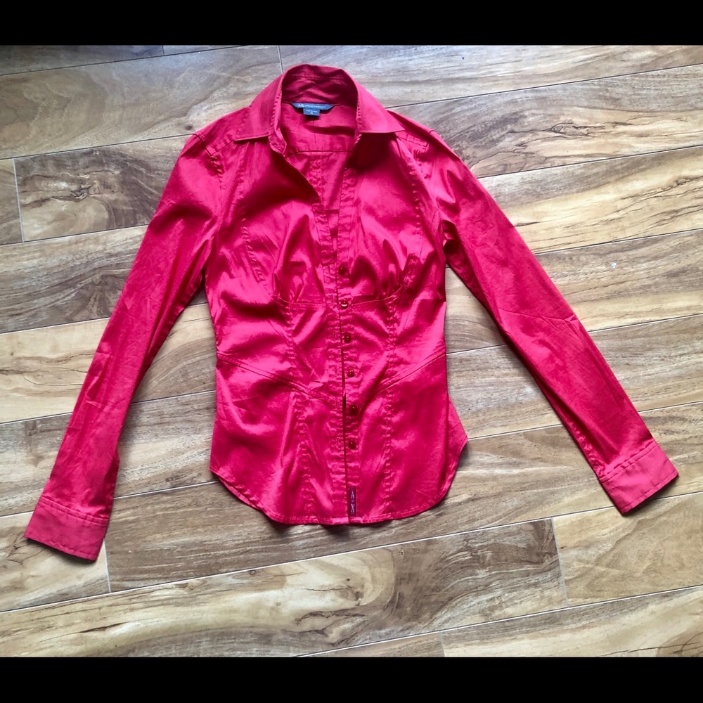 Armani Exchange fitted shirt